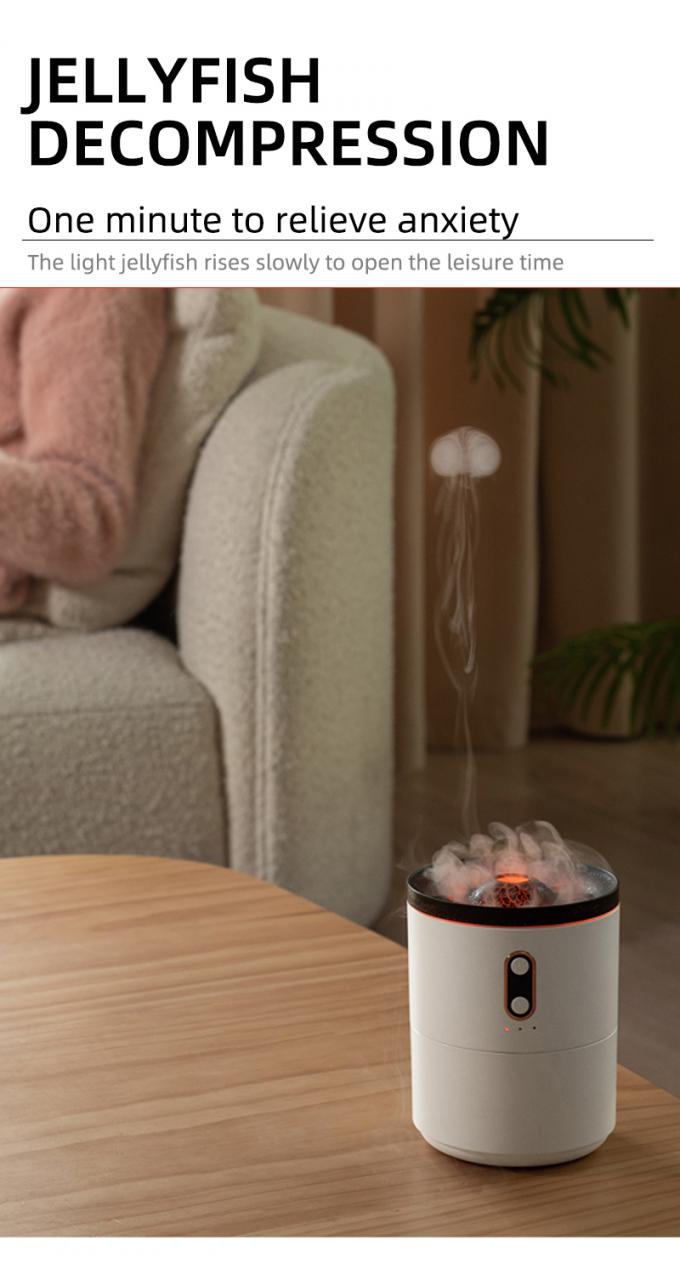 Gorący sprzedaż JellyFish Wulkan nawilżacz Mini Przenośny Spray Wulkan kształt Ultrasonowy Wwilżacz JellyFish Wwilżacz 9