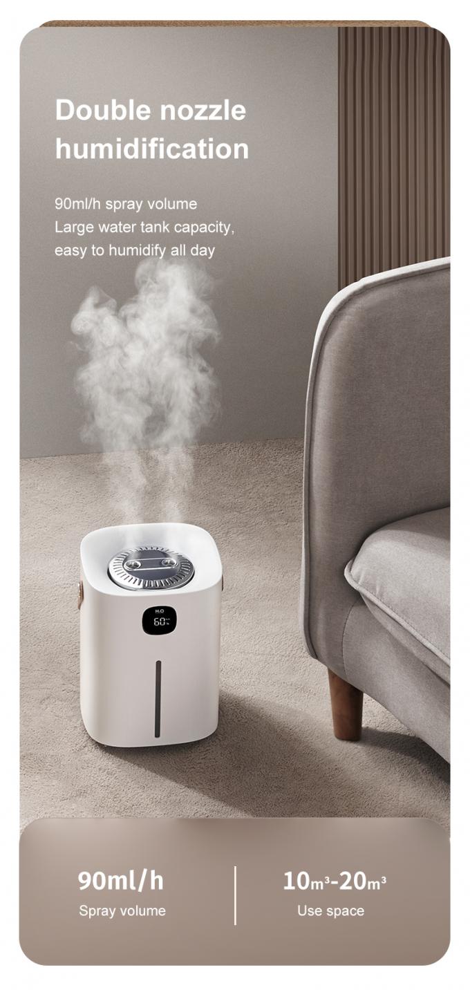 HOMEFISH 2000ml/2L nawilżacz pomieszczenia Włuszczacz powietrza H2O 4000mah 2