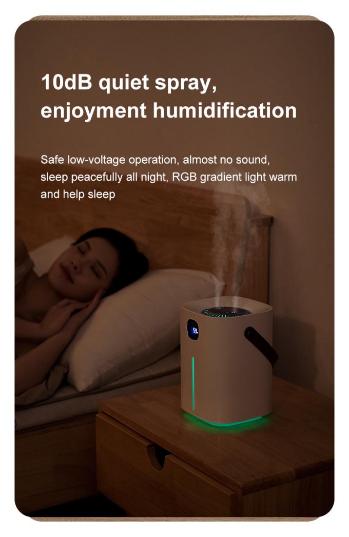 HOMEFISH 2000ml/2L nawilżacz pomieszczenia Włuszczacz powietrza H2O 4000mah 10