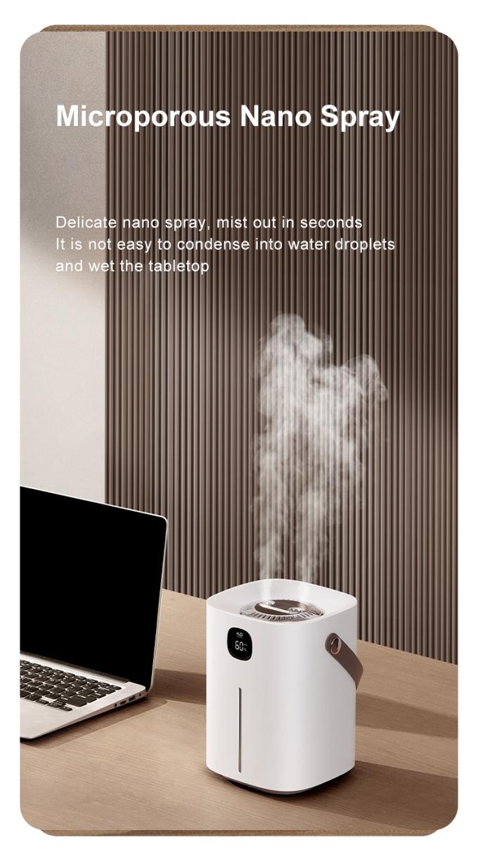 HOMEFISH 2000ml/2L nawilżacz pomieszczenia Włuszczacz powietrza H2O 4000mah 8