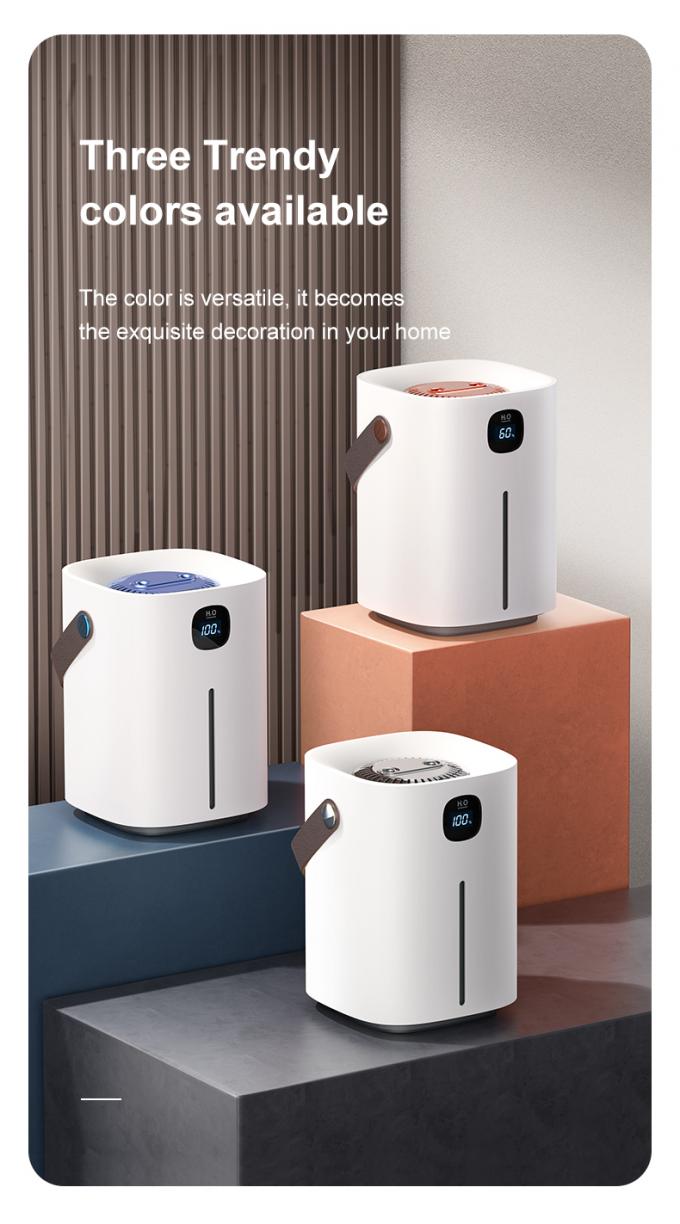HOMEFISH 2000ml/2L nawilżacz pomieszczenia Włuszczacz powietrza H2O 4000mah 12