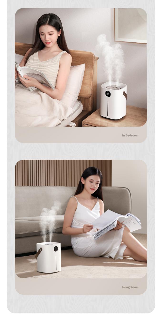 HOMEFISH 2000ml/2L nawilżacz pomieszczenia Włuszczacz powietrza H2O 4000mah 18