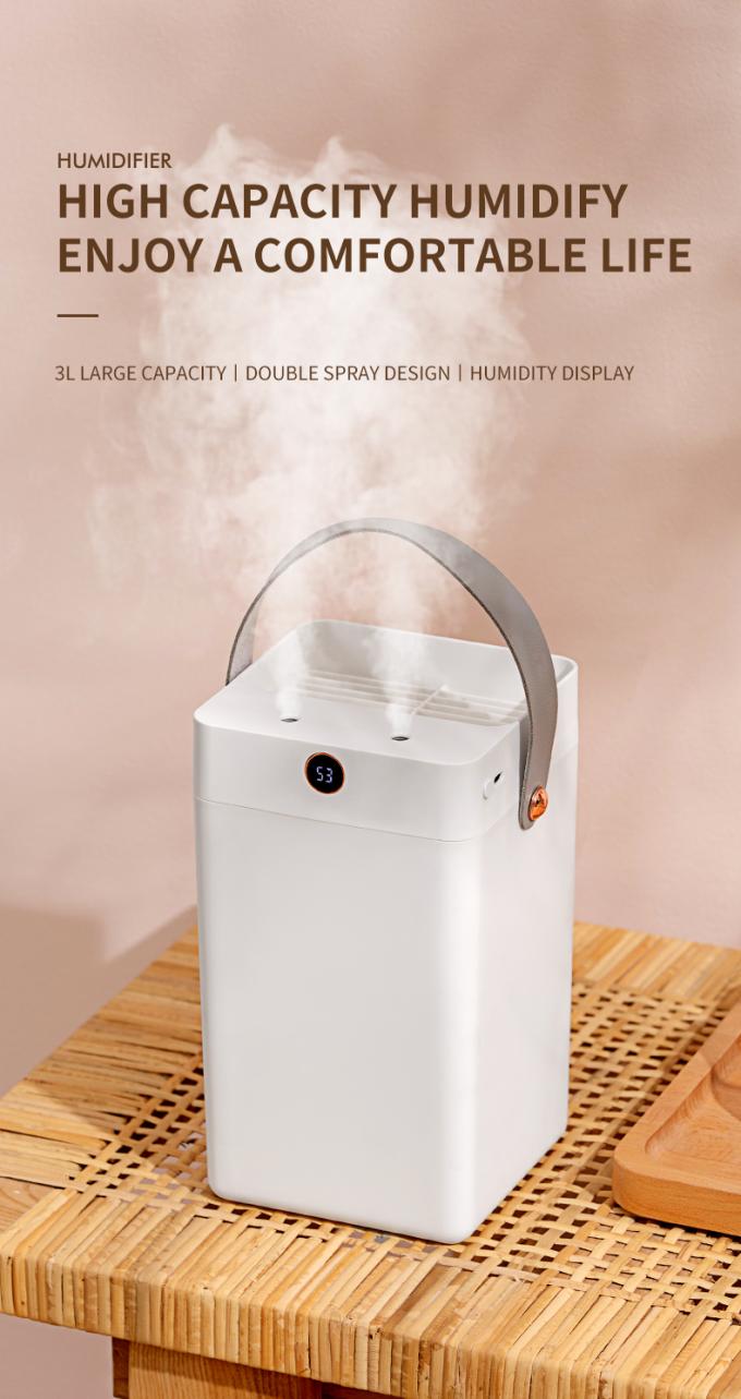 HOMEFISH Desktop 3L Podwójny Spray Przenośne Ultraszynowce Wodniżacze Powietrza Do Biura 2