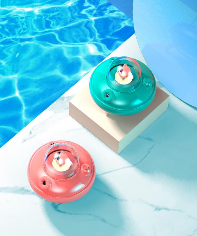400ml Cute Design UFO Wodnicz do podwójnego rozpylania Woniczanie Ciche Wonicznik USB z kolorowym światłem nocnym 11