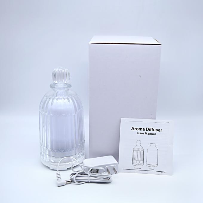 HOMEFISH OEM Dropshipping Wielobarwny 120ml Szklany Wodniźnik Oleju Esencjalnego Dyfuzor Woniźnik 17