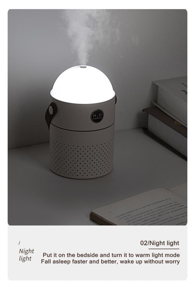 Galaxy Projection Light Air Humidifier 500ML Dwa tryby Inteligentny Wielokrotnie ładowany bezprzewodowy Ultrasonic Mist Maker 3