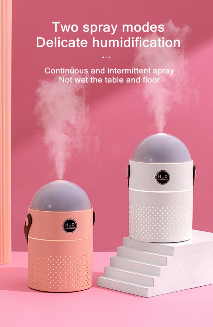 Galaxy Projection Light Air Humidifier 500ML Dwa tryby Inteligentny Wielokrotnie ładowany bezprzewodowy Ultrasonic Mist Maker 5