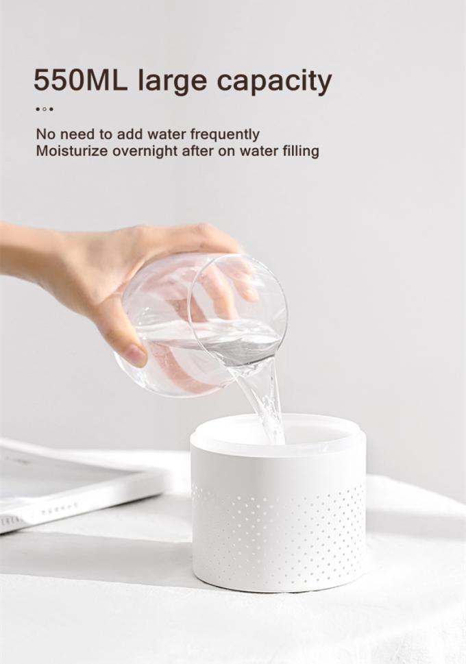 Galaxy Projection Light Air Humidifier 500ML Dwa tryby Inteligentny Wielokrotnie ładowany bezprzewodowy Ultrasonic Mist Maker 7
