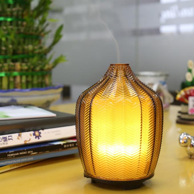 Homefish OEM Commercial Art Glass Aroma Diffuser Nebulizer Olejek Esencjalny 120ml Maszyna do zapachów Ultrasonowa 3