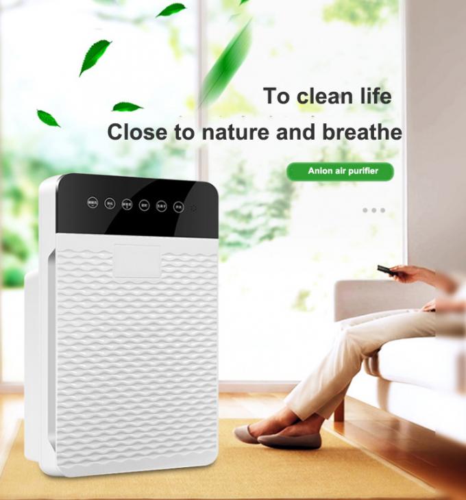HOMEFISH Oczyszczacz powietrza UV z jonami ujemnymi z filtrem HEPA 50HZ 0