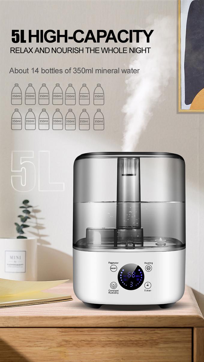 HOMEFISH Wielkoskalowe nawilżacze pomieszczeń bez BPA 230-380 ml/h 5
