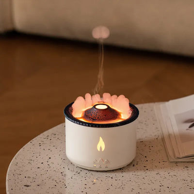 Dobra cena HOMEFISH Ultrasonic Aroma Humidifier Wulkan Oil Diffuser 360ML Instalacja USB w Internecie