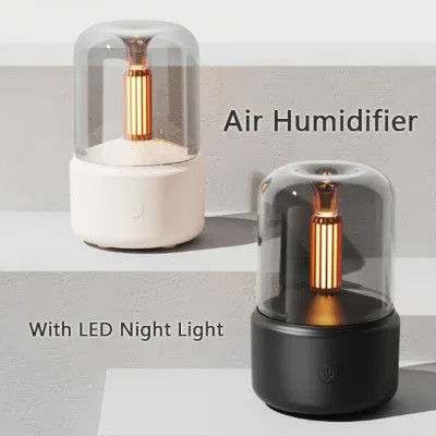 Dobra cena Nebulizator mgły nawilżanie Aromaterapia Diffuser Mini Przenośny nawilżacz powietrza Diffuser z światłem atmosferycznym w Internecie