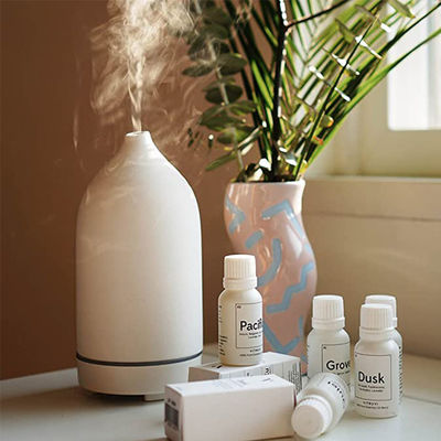 Dobra cena PP Ceramiczne Oleje Esencjalne Ultrasonic Aroma Wodniżnik Pojemność 51-100ml w Internecie
