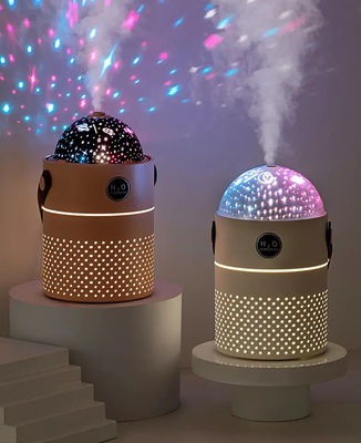Dobra cena Galaxy Projection Light Air Humidifier 500ML Dwa tryby Inteligentny Wielokrotnie ładowany bezprzewodowy Ultrasonic Mist Maker w Internecie