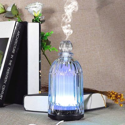 Dobra cena HOMEFISH 120 ml Szklany nawilżacz aromaterapii Ultrasonic Household Essential Oil Aroma Diffuser w Internecie