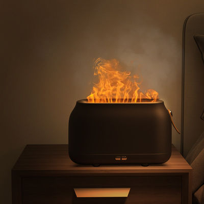 Dobra cena Dropshipping Humificador Rgb Light 180Ml Chrystusowy nawilżacz Ultrasonic Flame Oil Diffuser Wwilżacz Flame Dropshipping w Internecie