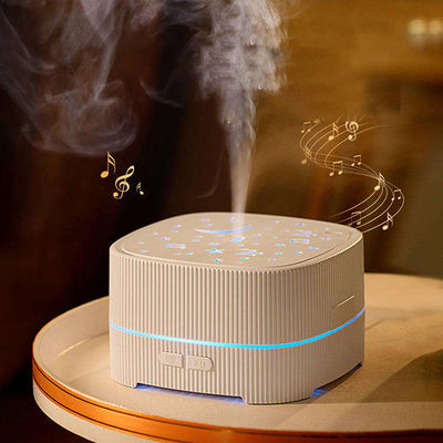 Dobra cena HOMEFISH Bluetooth Muzyka LED światło olejki eteryczne dyfuzory aromatyczne dyfuzory nawilżacz 500ml w Internecie