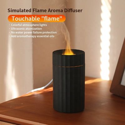 Typ C 100 ml Wodniżacz płomienia Rozpraszacz zapachów ogniowych z 7C LED zmieniającym światło