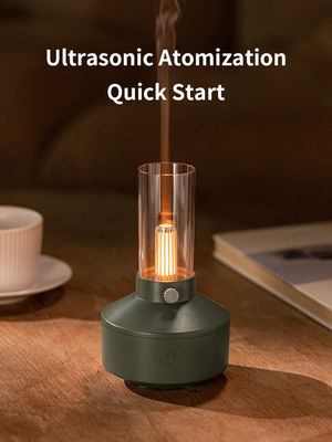 HOMEFISH Vintage Lampa Aromaterapia Maszyna Retro Design Niewielki nawilżacz do nawilżania